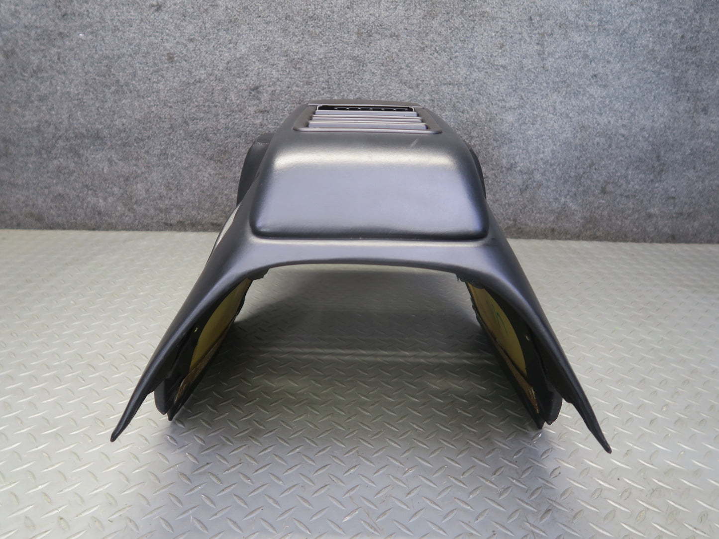 1984-1991 Porsche 928 S4 Rear Center Console Armrest Storage Compartment Black