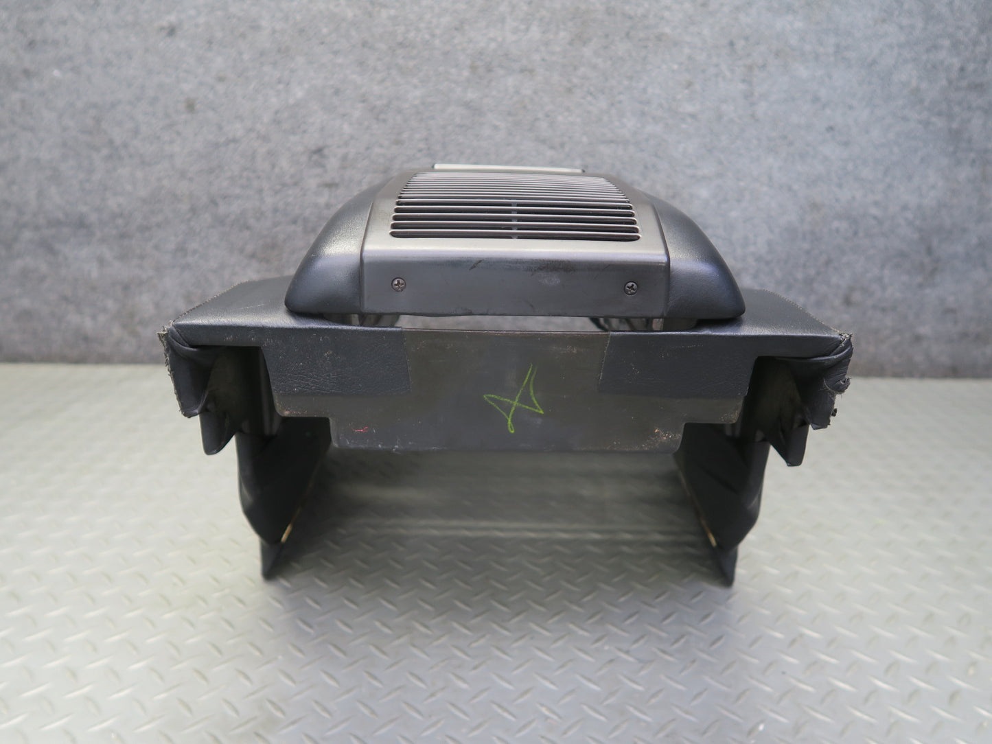 1984-1991 Porsche 928 S4 Rear Center Console Armrest Storage Compartment Black