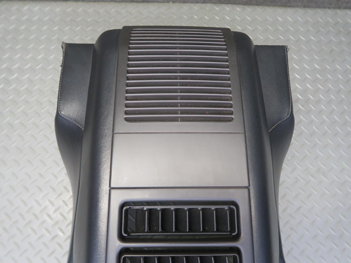 1984-1991 Porsche 928 S4 Rear Center Console Armrest Storage Compartment Black