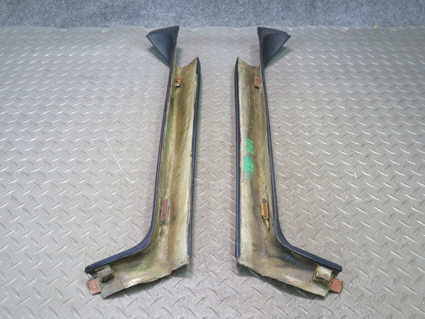 1984-1991 Porsche 928 Front Left & Right Interior A Pillar Trim Panel Set of 2