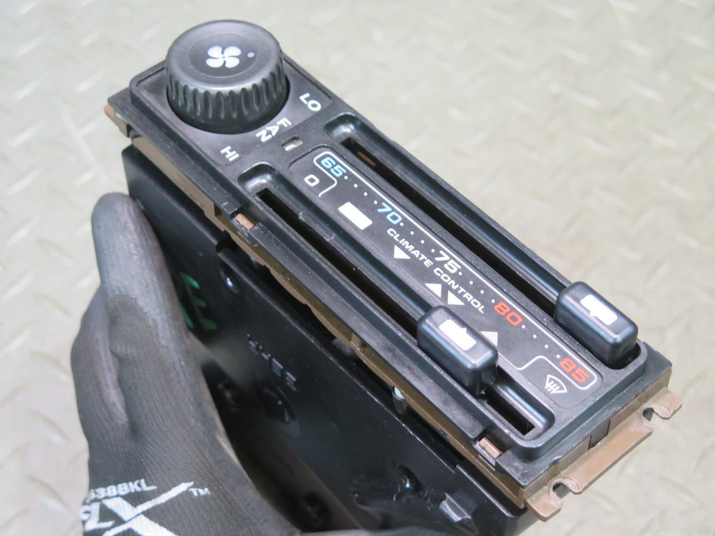 1984-1991 Porsche 928 Heater Temperature Climate Control Switch Panel