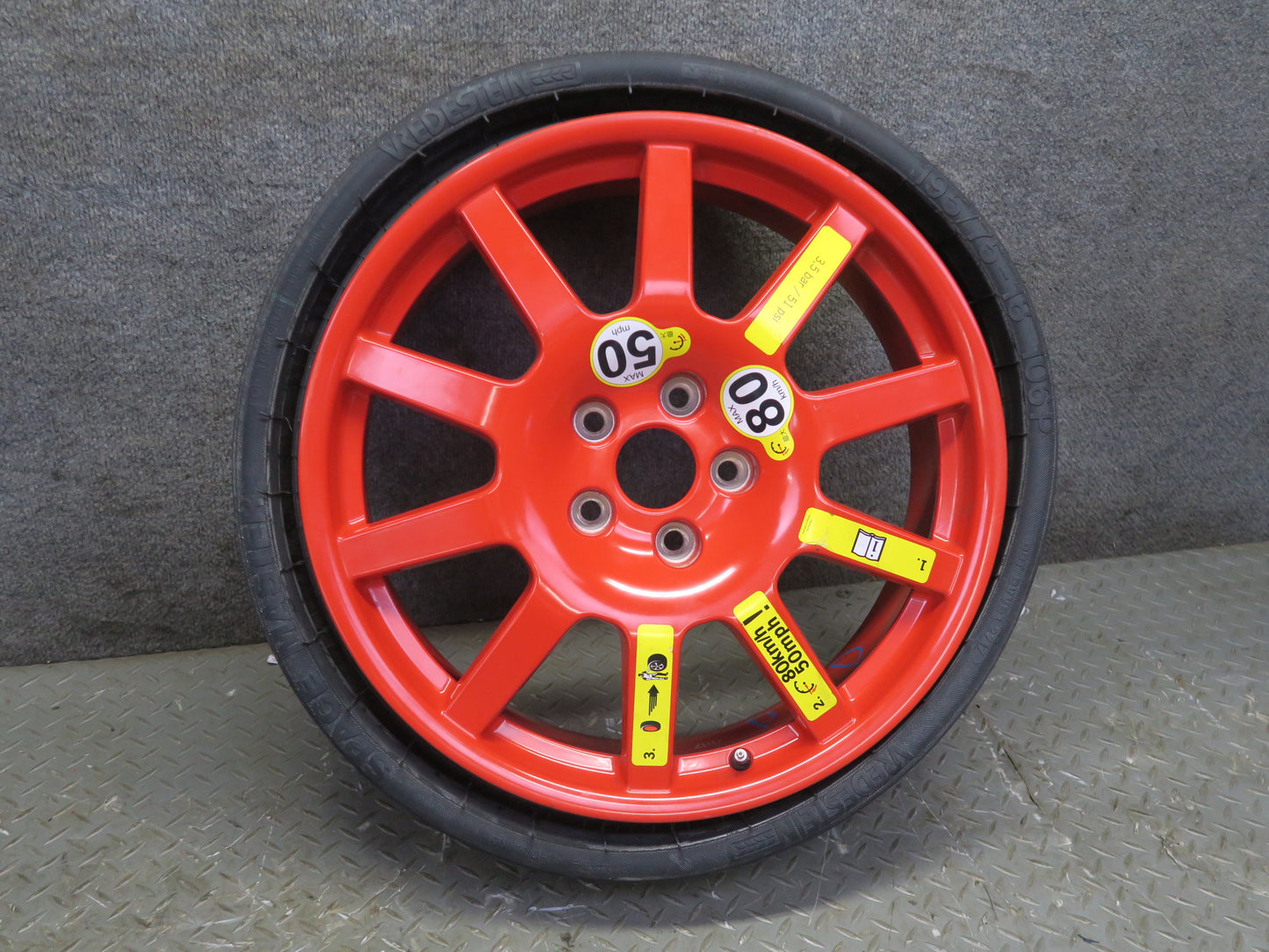2015-2025 Porsche Macan Spare Tire 18" R18 Wheel Rim 18x6 ET14 95B601027