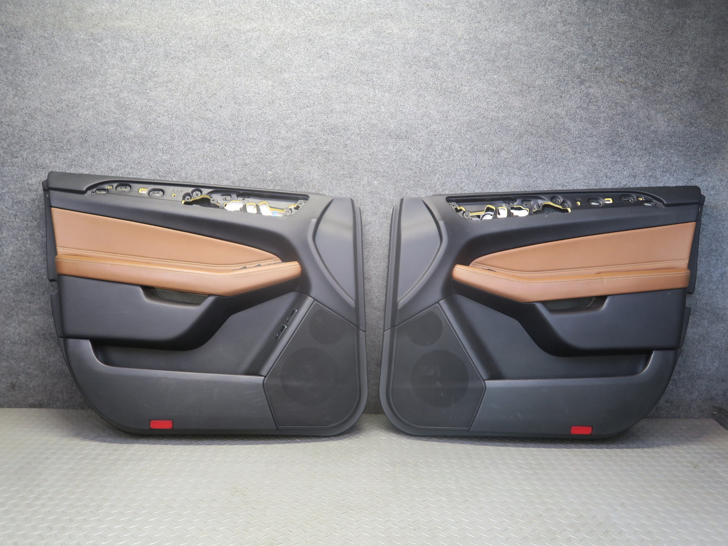2017-2019 Mercedes X166 GLS450 Front Left & Right Side Door Trim Panel Cover Set