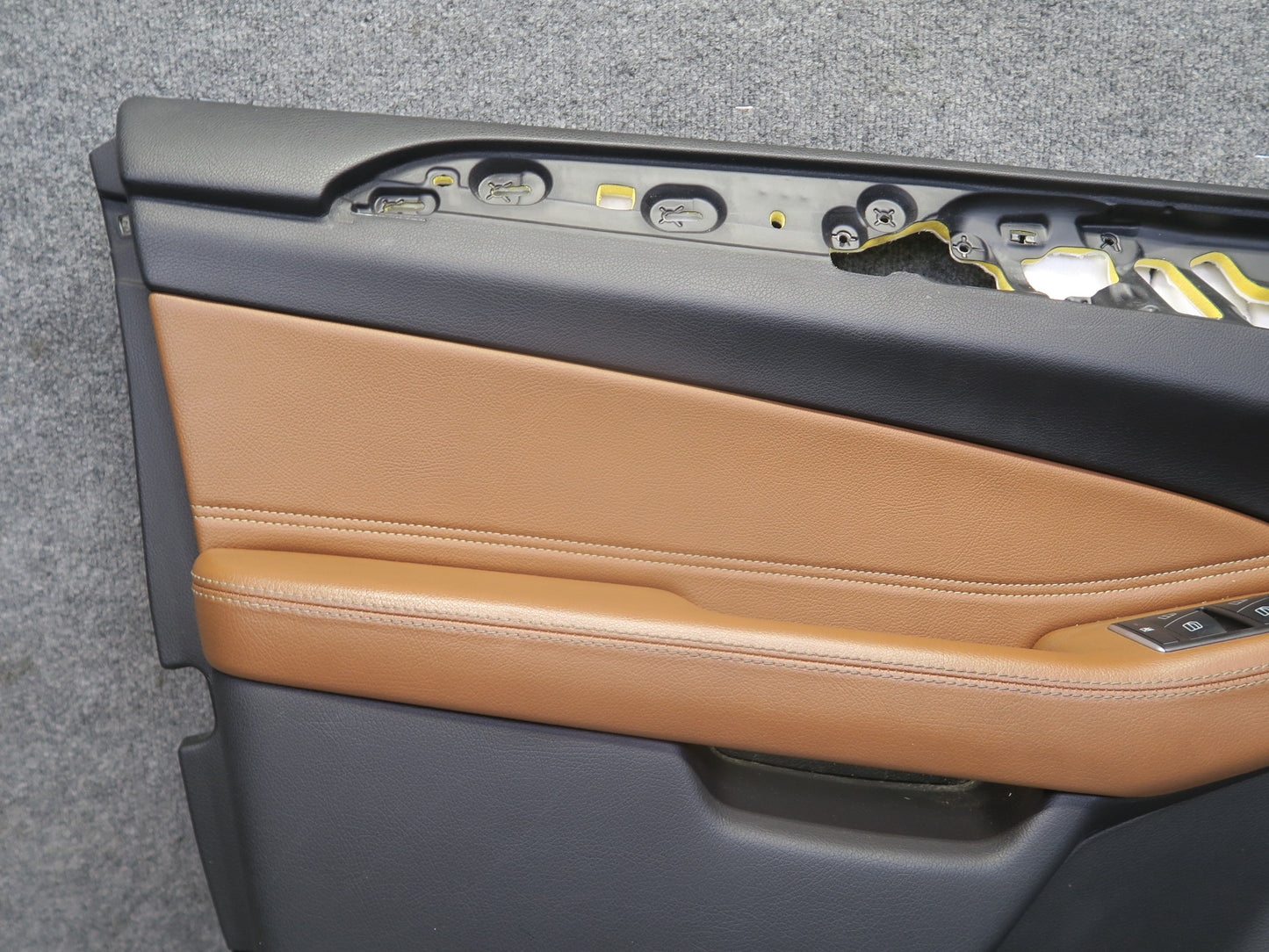 2017-2019 Mercedes X166 GLS450 Front Left & Right Side Door Trim Panel Cover Set