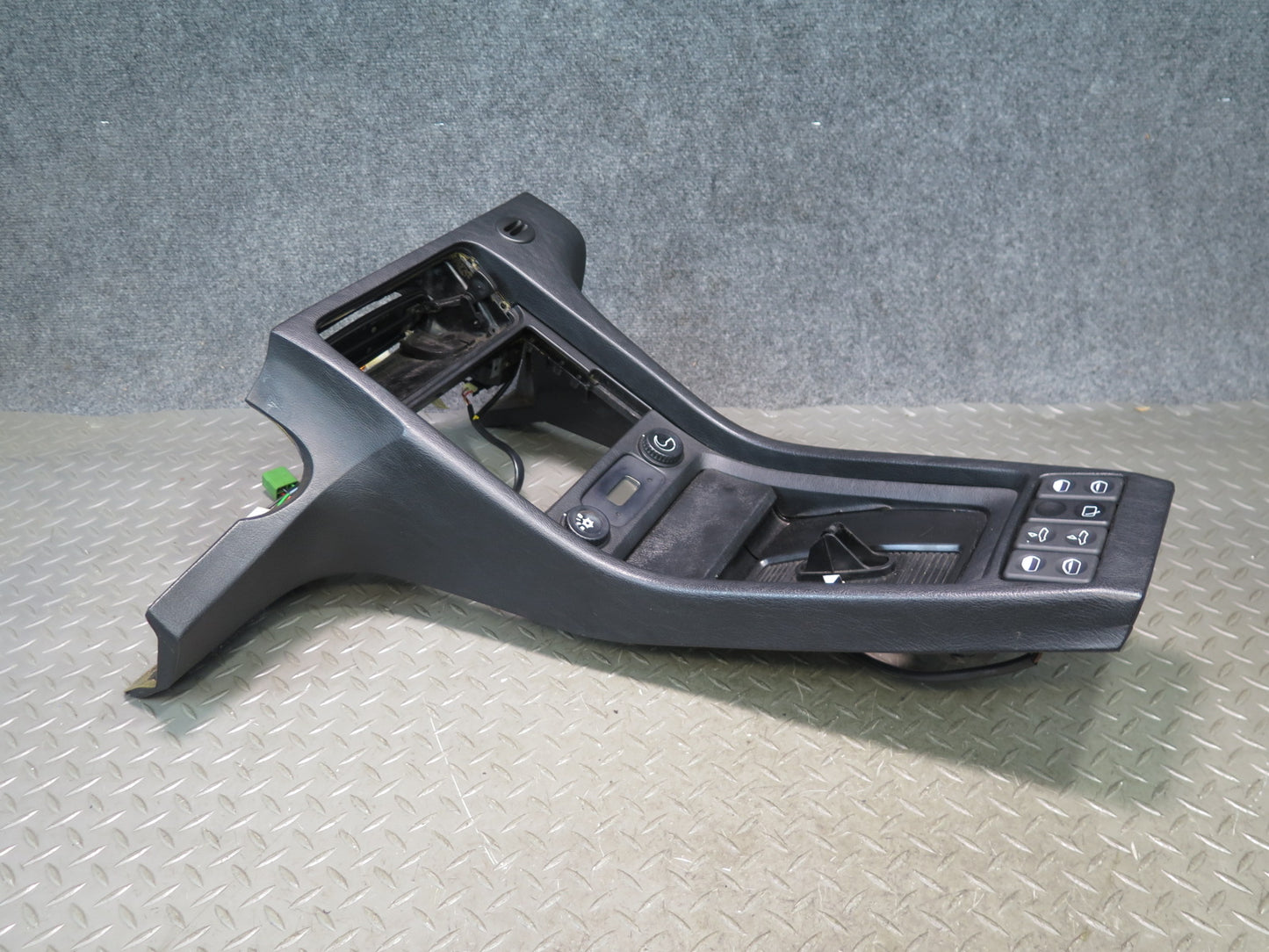1984-1989 Porsche 928 A/T Front Center Console Shifter Trim Cover Panel w Switch