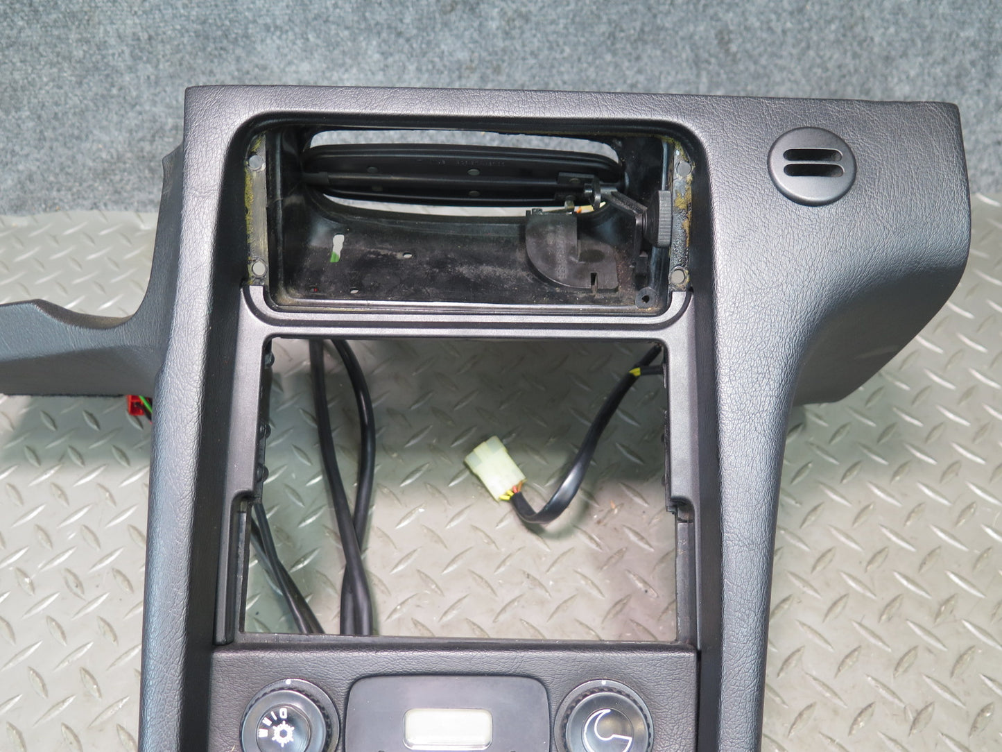 1984-1989 Porsche 928 A/T Front Center Console Shifter Trim Cover Panel w Switch