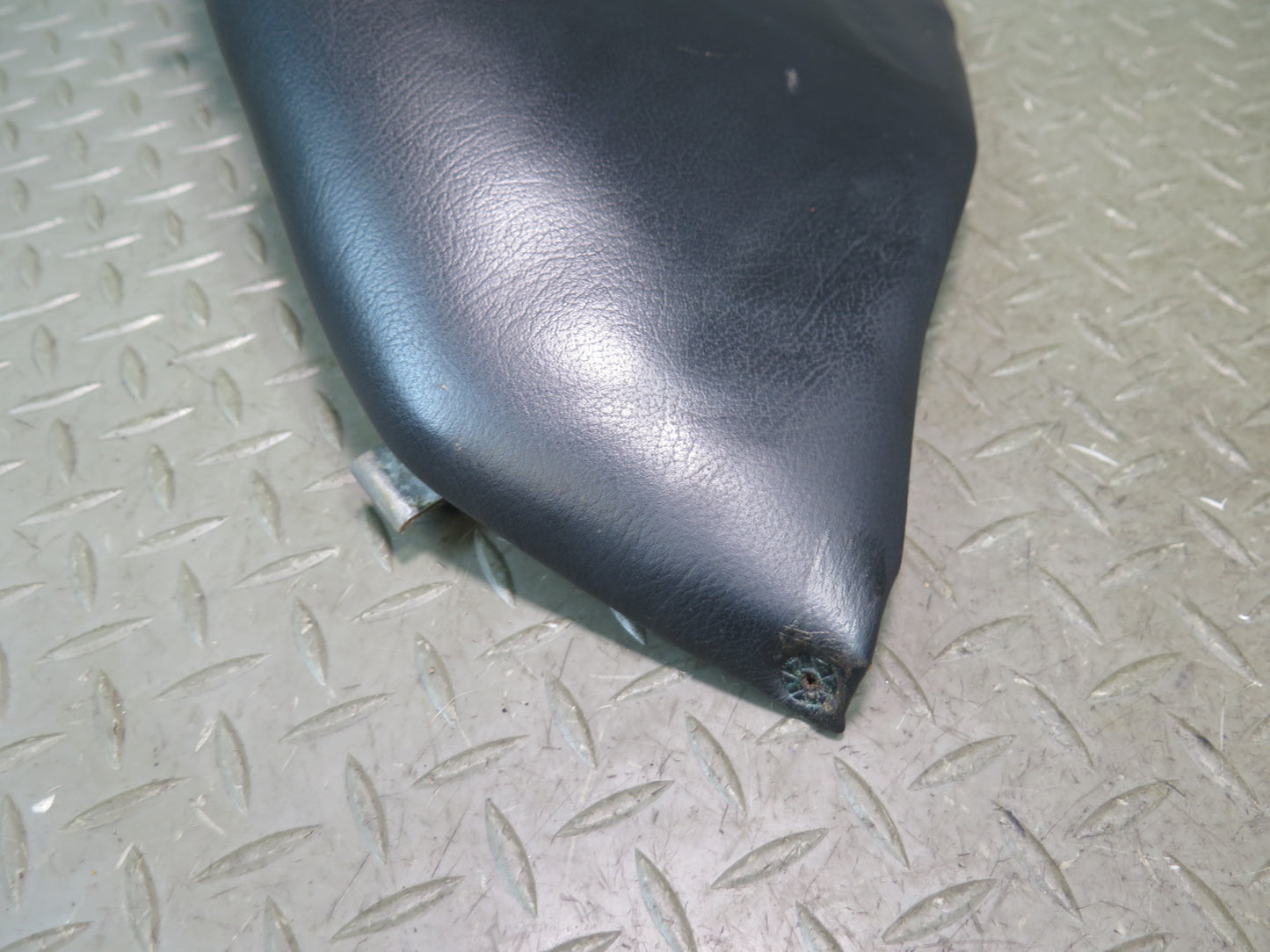 1983-1995 Porsche 928 Rear Left & Right Side Leather Seat Trim Panel Pad Black