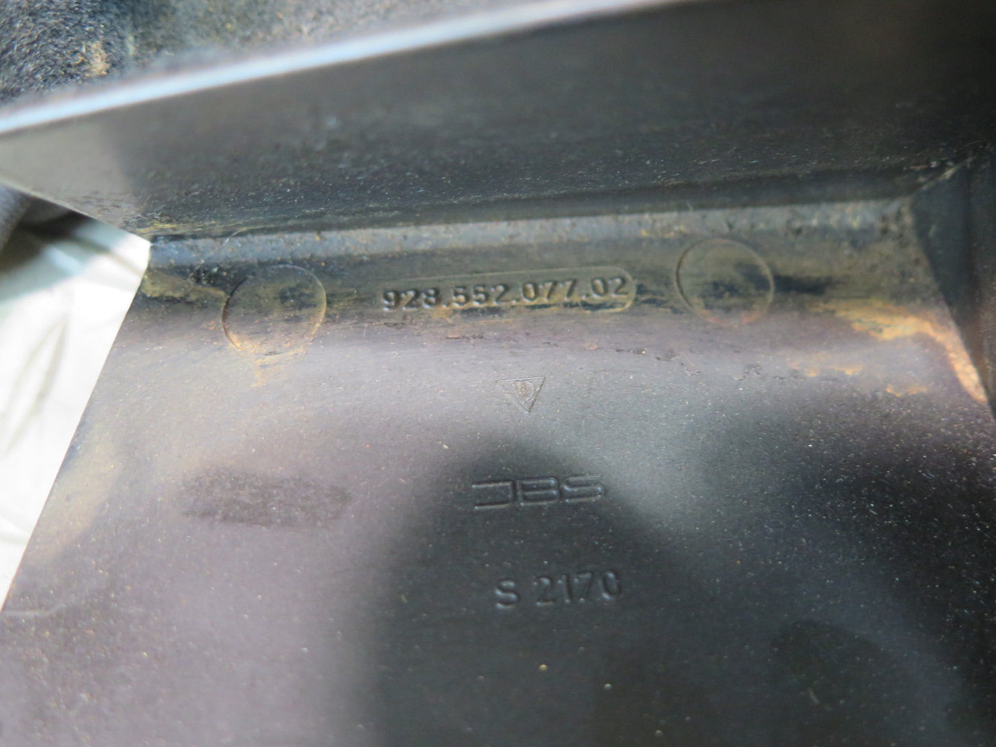 1983-1995 Porsche 928 S Under Dash Right Side Storage Panel Blue