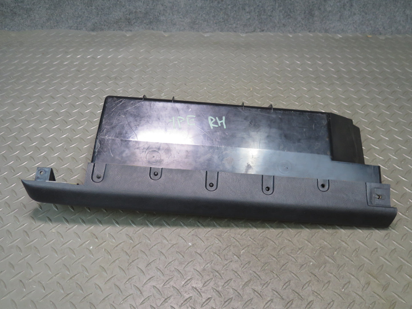 1983-1995 Porsche 928 S Under Dash Right Side Storage Panel Blue