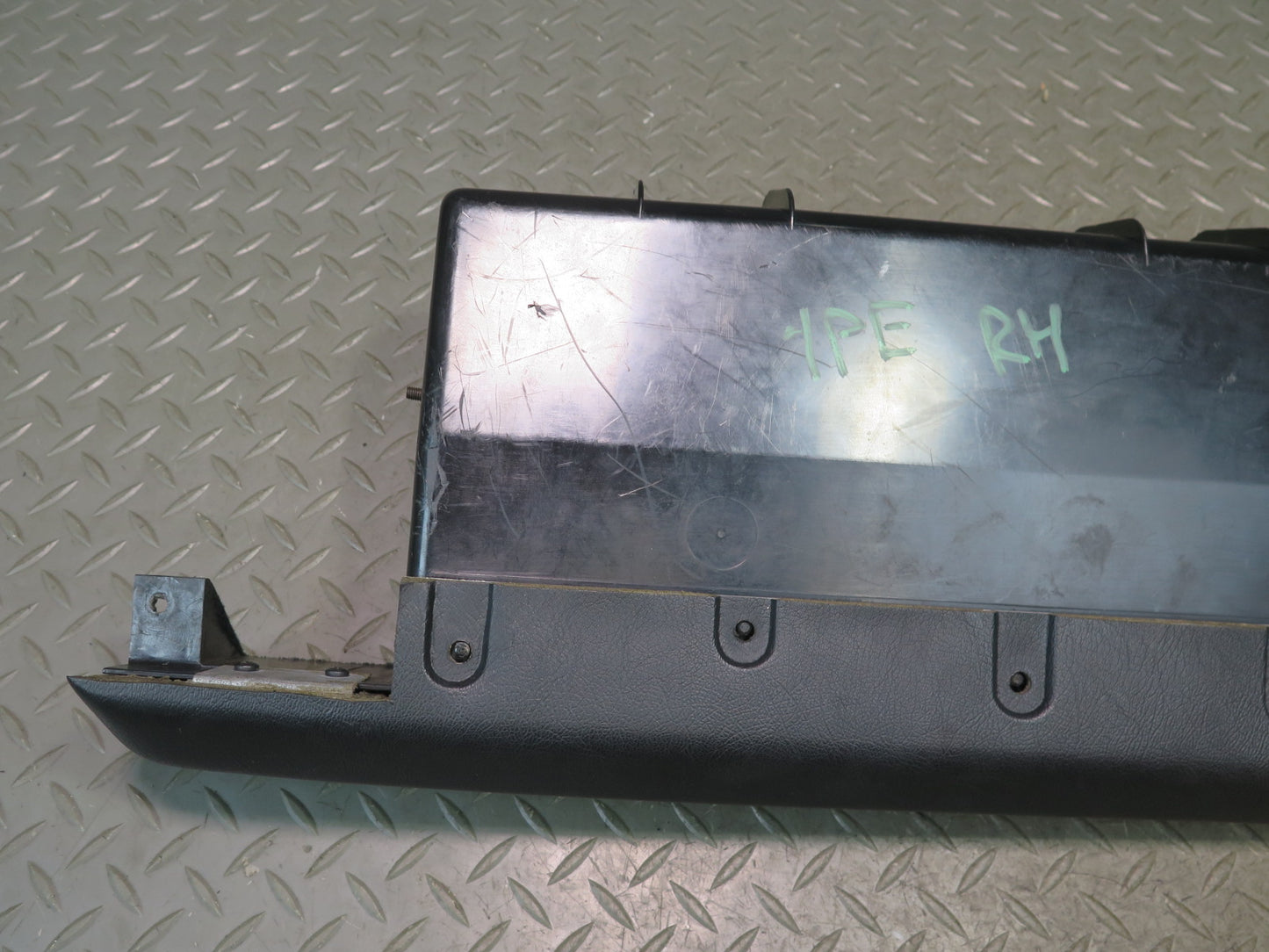1983-1995 Porsche 928 S Under Dash Right Side Storage Panel Blue