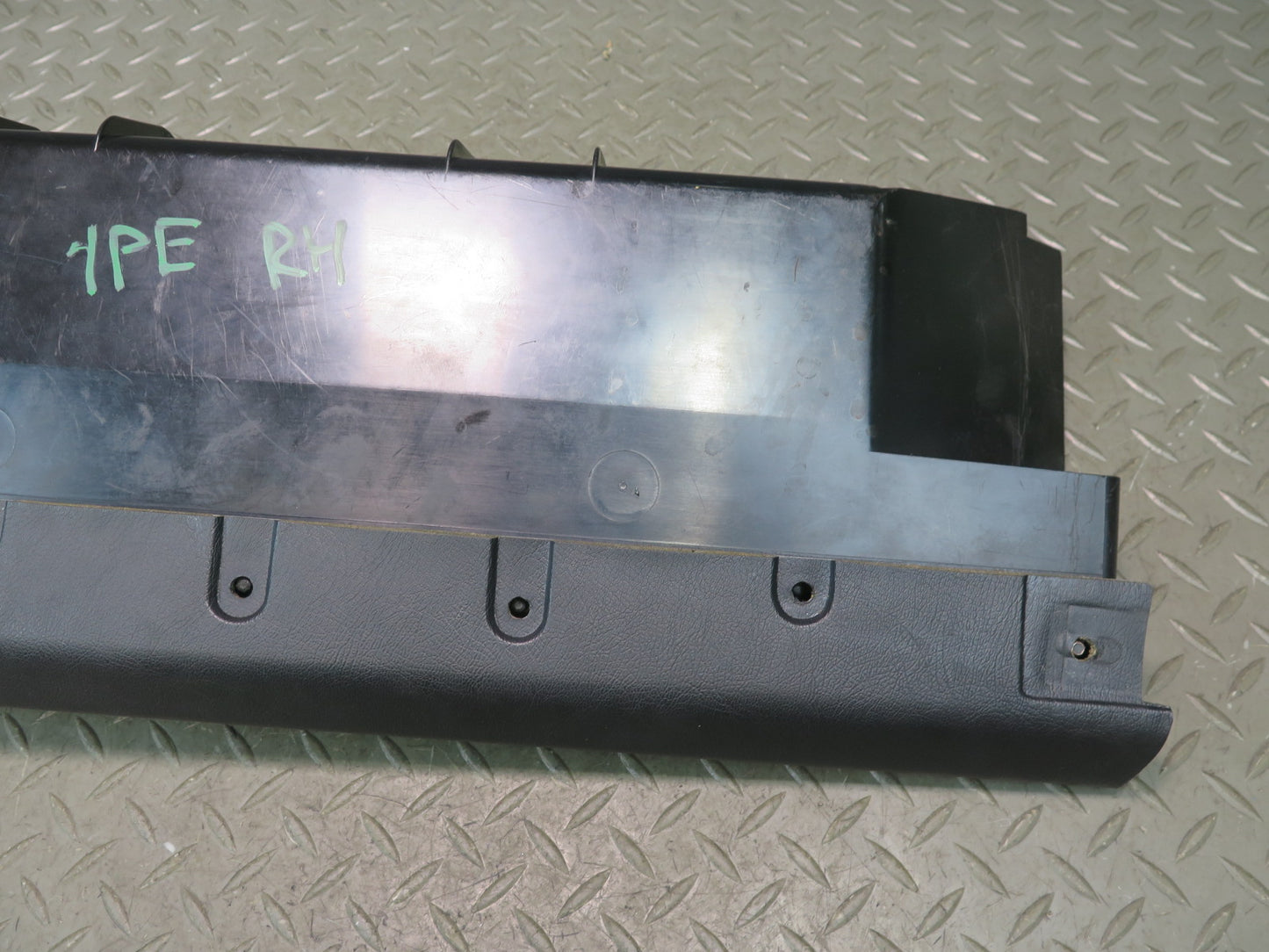 1983-1995 Porsche 928 S Under Dash Right Side Storage Panel Blue