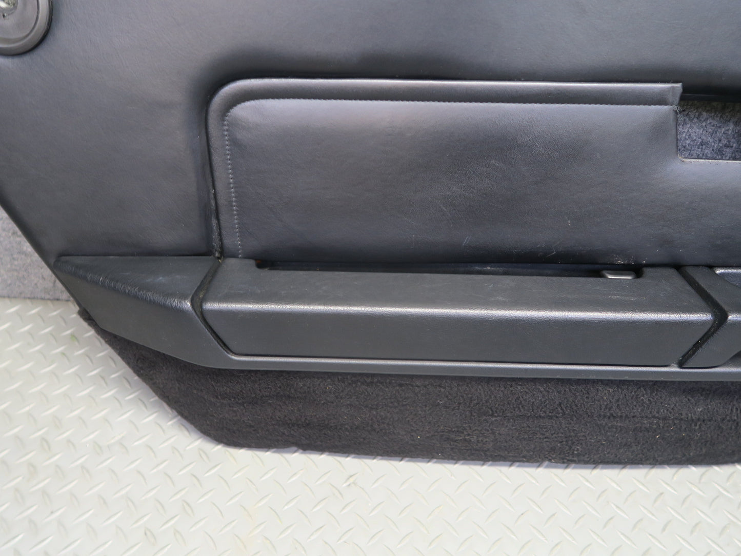 1987 Porsche 928 S4 Left & Right Door Interior Trim Panel Black Set of 2