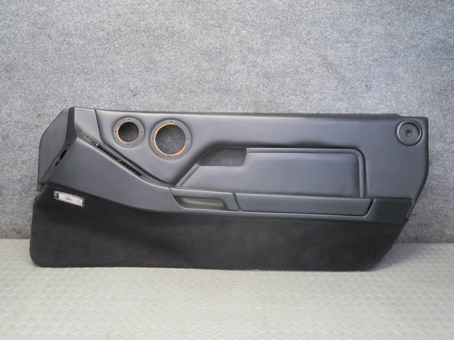 1987 Porsche 928 S4 Left & Right Door Interior Trim Panel Black Set of 2