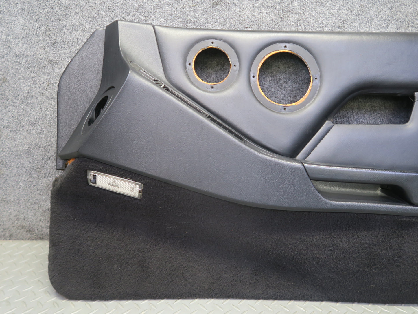 1987 Porsche 928 S4 Left & Right Door Interior Trim Panel Black Set of 2
