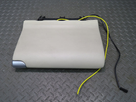 07-12 Mercedes R230 Sl-class Rear Seat Left Storage Compartment Cover Beige OEM