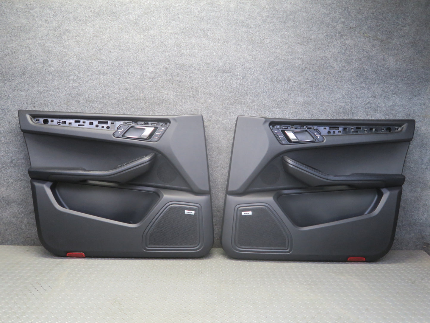 2015-2018 Porsche Macan Front Left & Right Door Trim Cover Panel Set of 2
