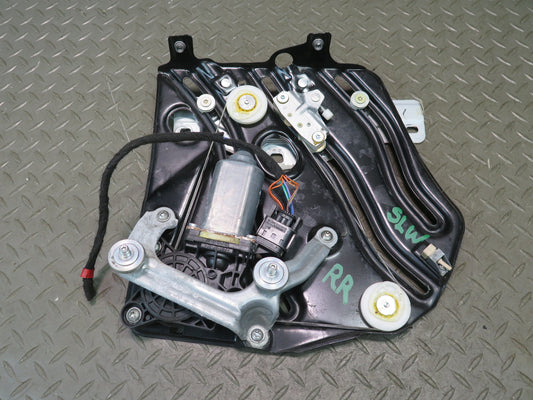 03-12 Mercedes R230 Sl-class Rear Right Window Regulator w Motor 2306700203 OEM