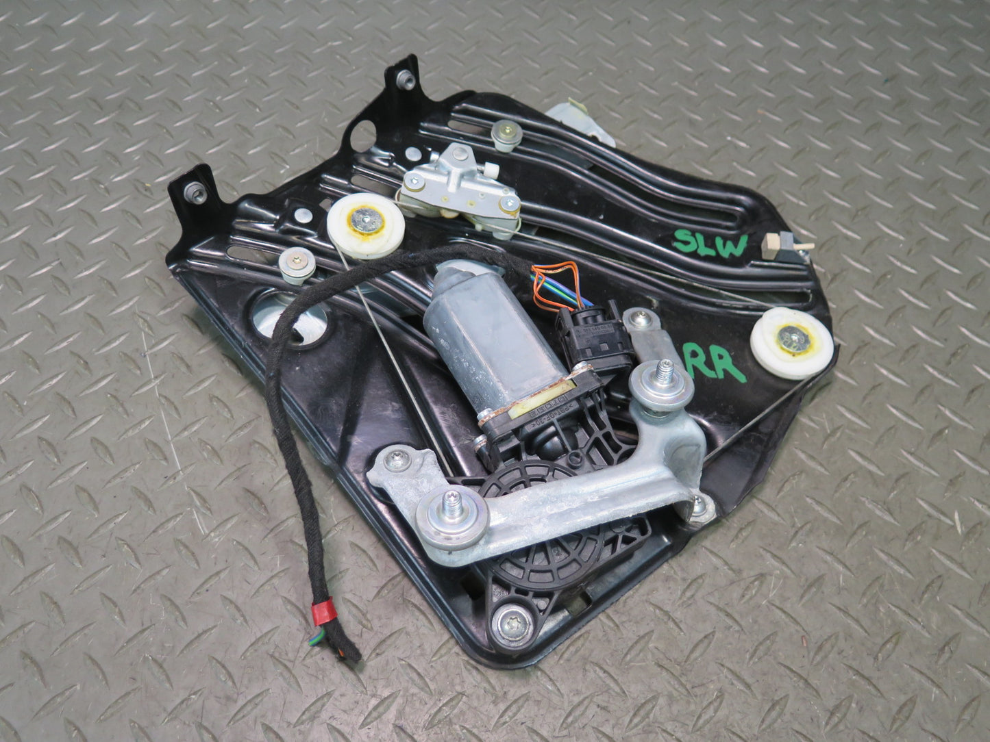 03-12 Mercedes R230 Sl-class Rear Right Window Regulator w Motor 2306700203 OEM