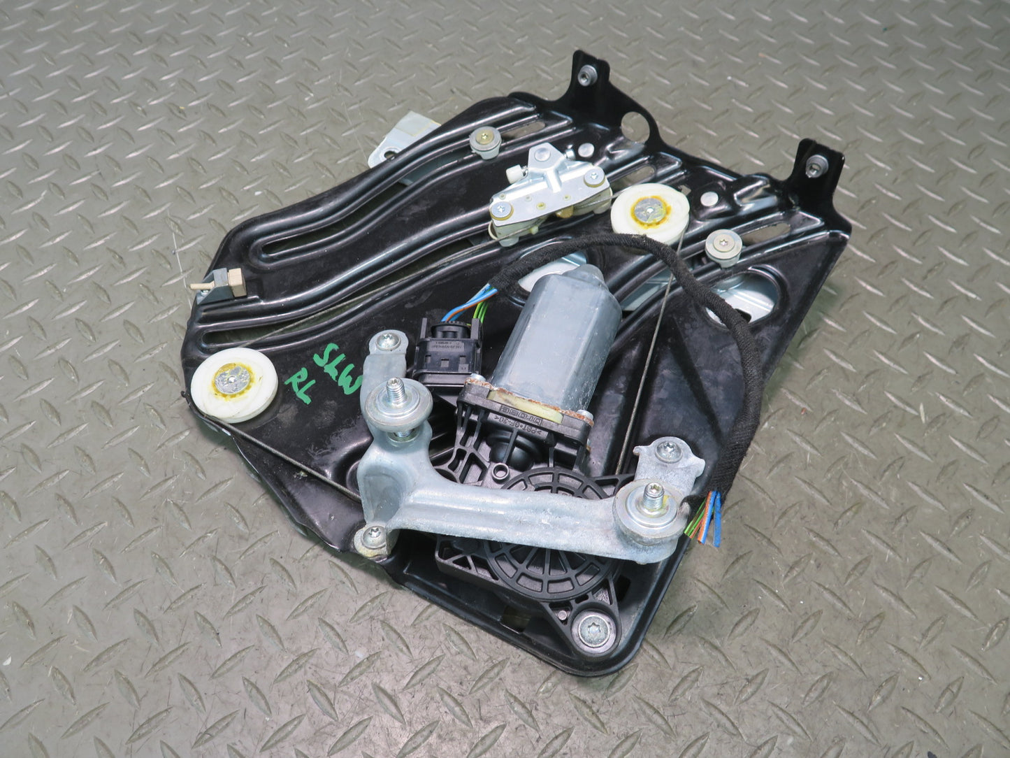 03-12 Mercedes R230 Sl-class Rear Left Window Regulator w Motor 2306700103 OEM