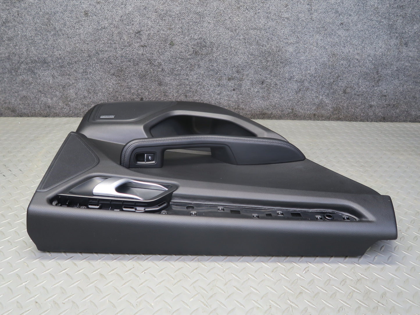 2015-2018 Porsche Macan Rear Left & Right Door Trim Cover Panel Black Set of 2
