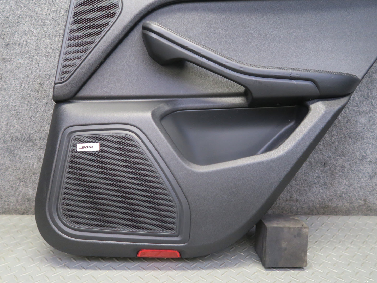 2015-2018 Porsche Macan Rear Left & Right Door Trim Cover Panel Black Set of 2
