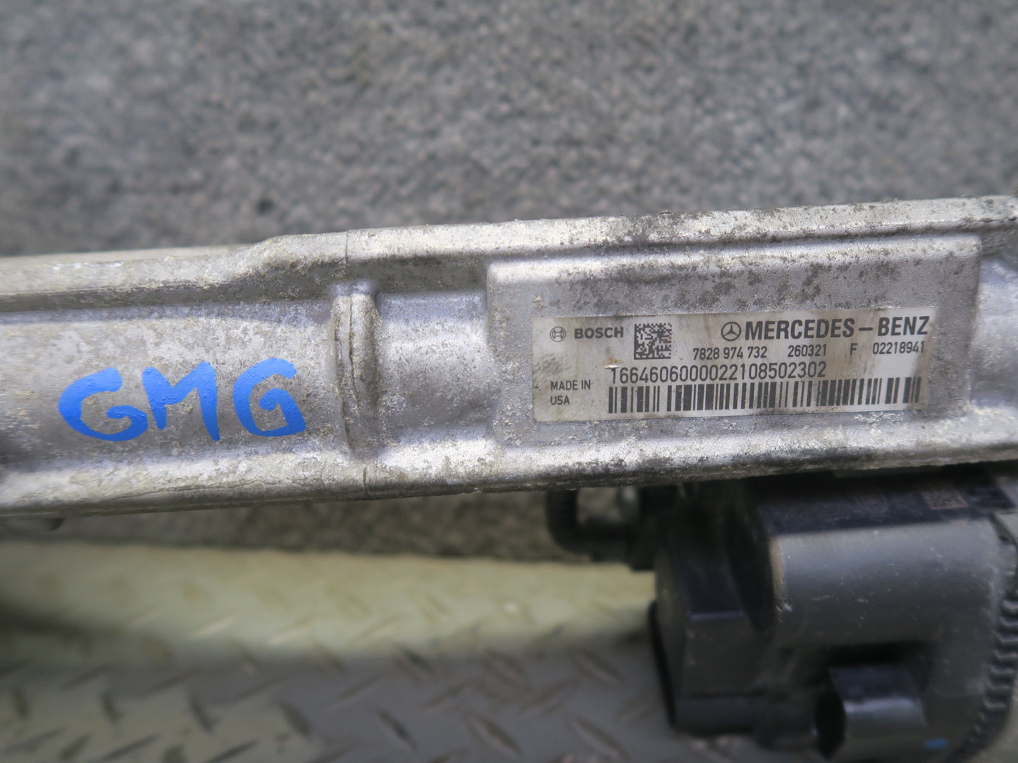 2017-2019 Mercedes X166 GLS450 Electric Power Steering Rack & Pinion Gear