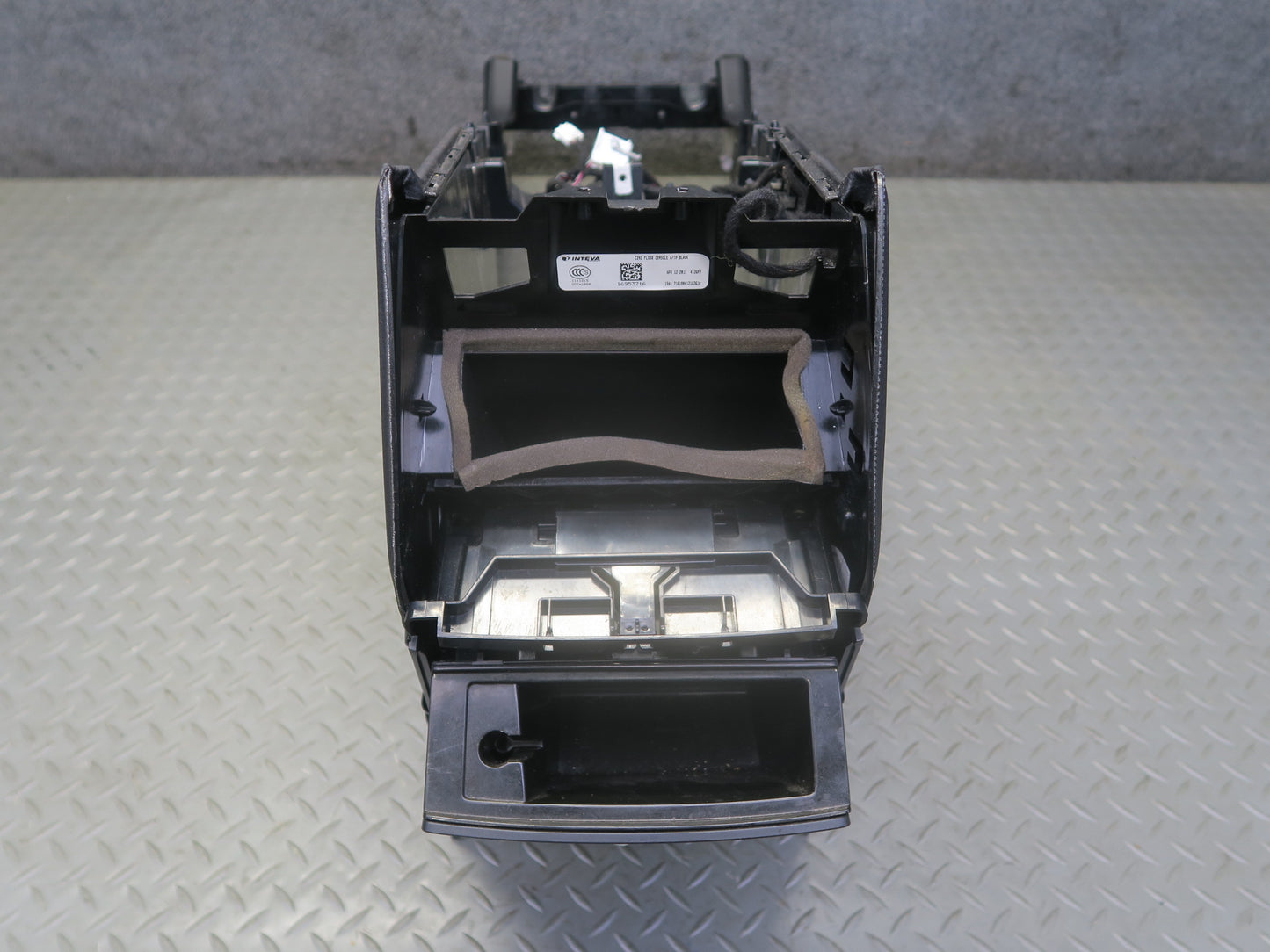 2017-2019 Mercedes X166 GLS450 Front Center Console Base Frame Black