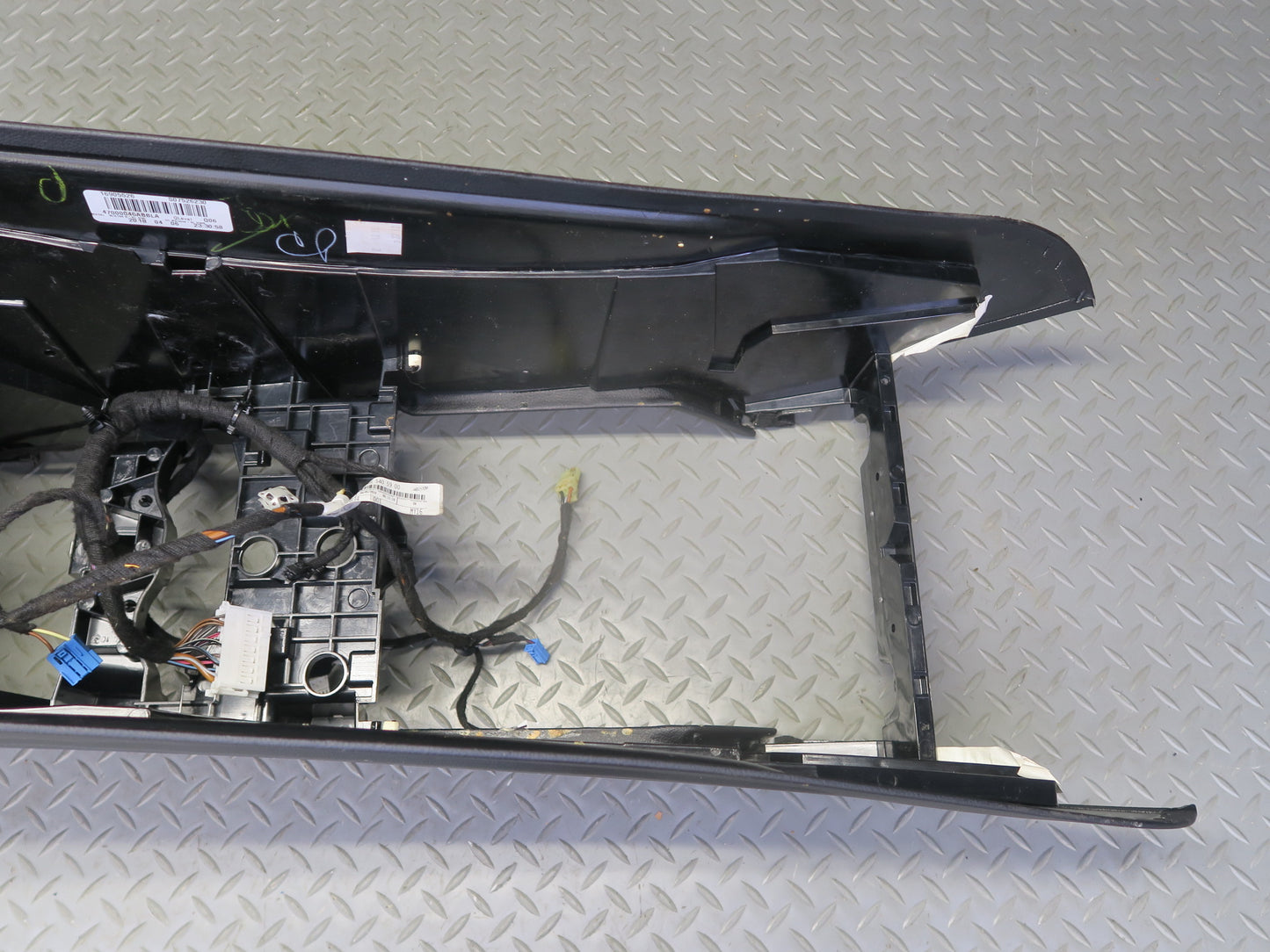 2017-2019 Mercedes X166 GLS450 Front Center Console Base Frame Black