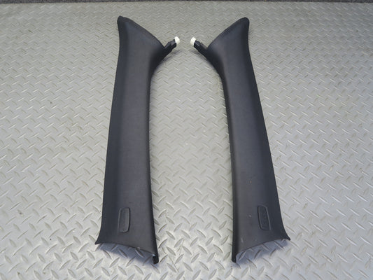 2015-2021 Porsche Macan Front Interior A Pillar Trim Cover Panel Black Set of 2
