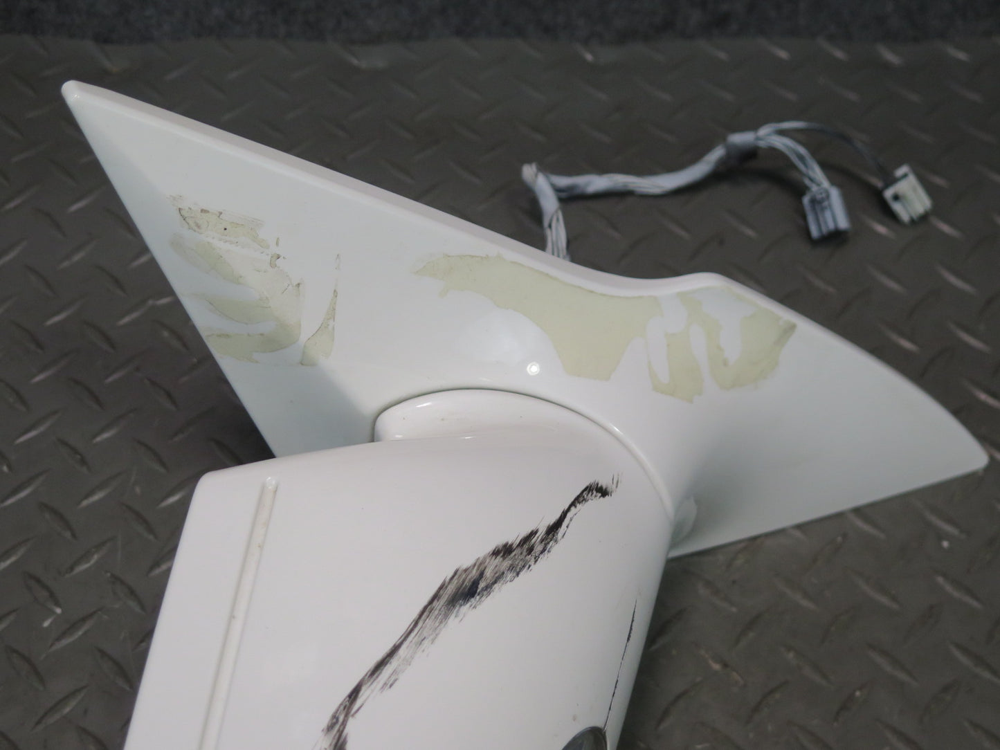03-08 Mercedes R230 Sl-class Right Side View Power Heat Memory Mirror White OEM