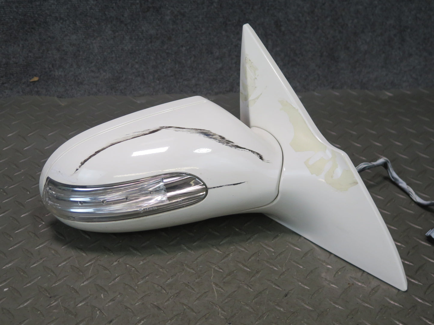 03-08 Mercedes R230 Sl-class Right Side View Power Heat Memory Mirror White OEM