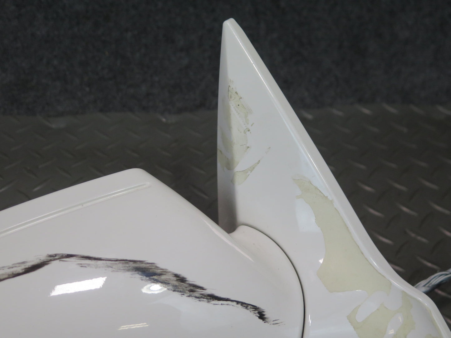 03-08 Mercedes R230 Sl-class Right Side View Power Heat Memory Mirror White OEM