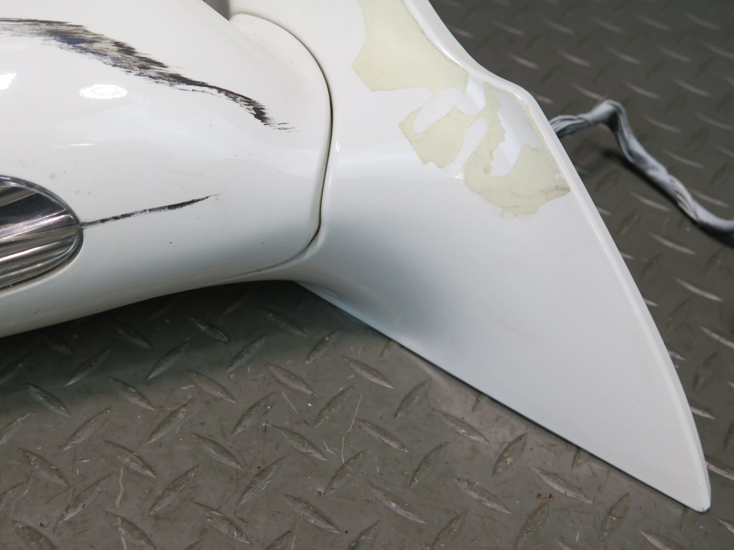 03-08 Mercedes R230 Sl-class Right Side View Power Heat Memory Mirror White OEM