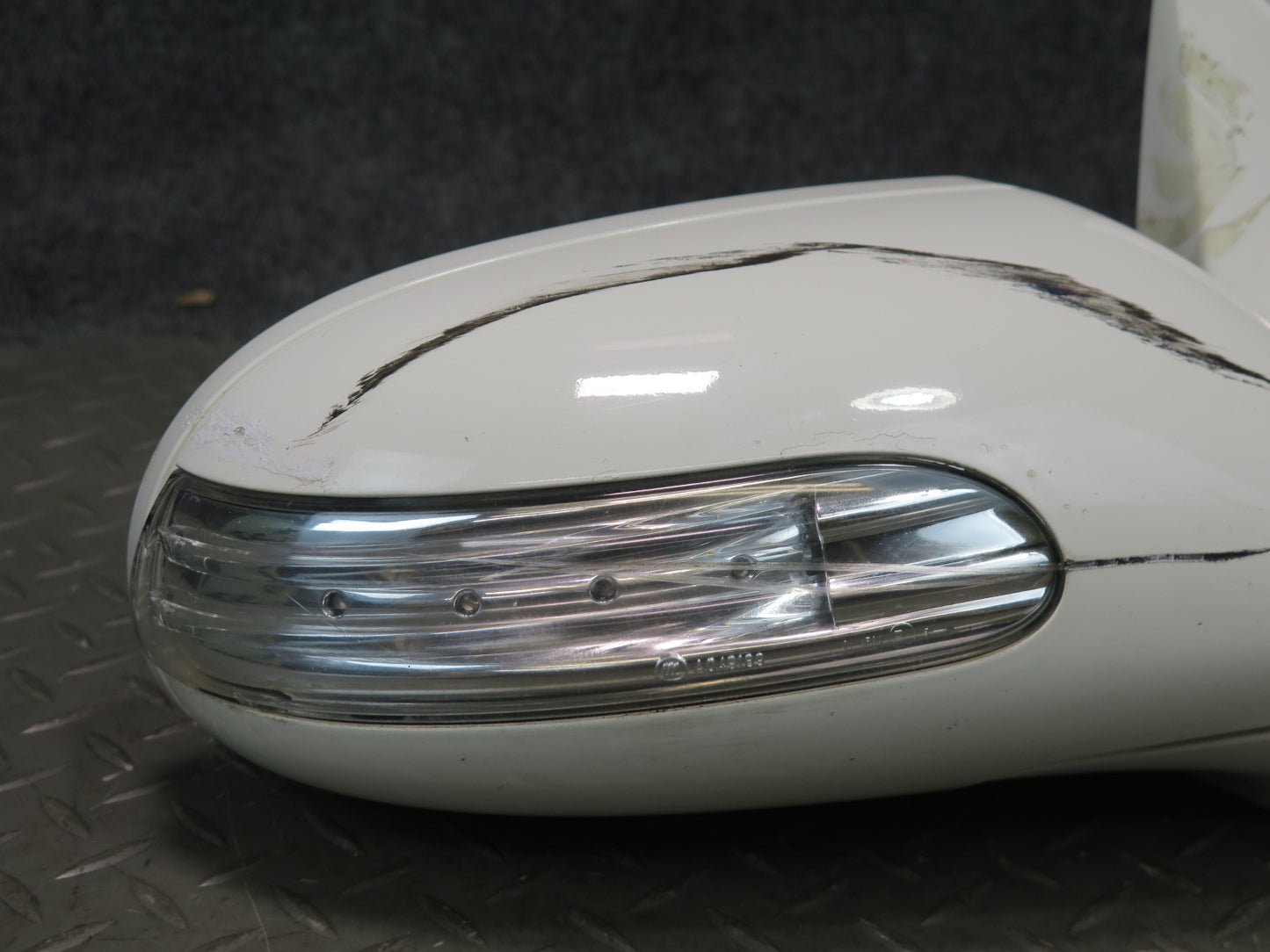 03-08 Mercedes R230 Sl-class Right Side View Power Heat Memory Mirror White OEM