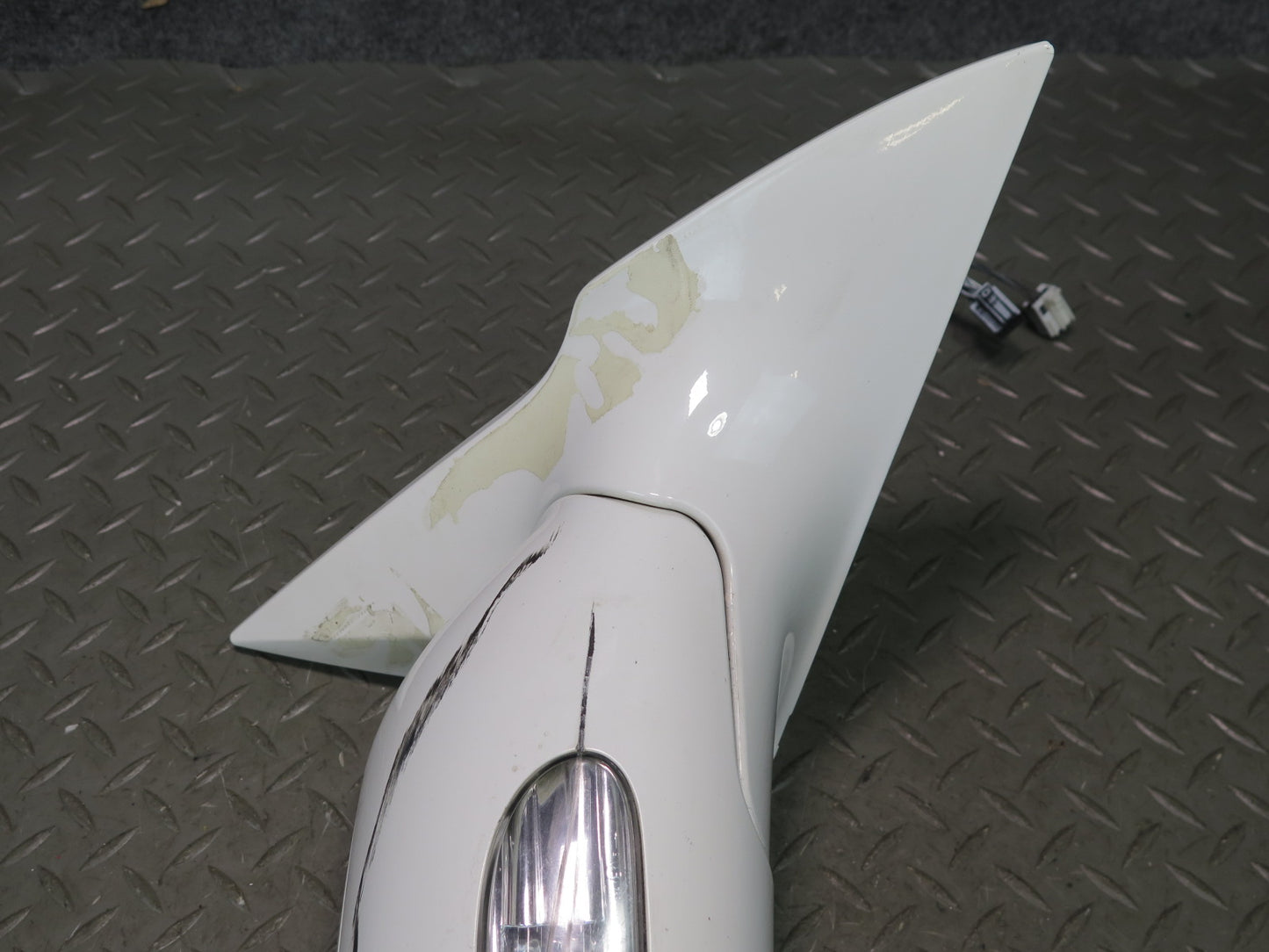 03-08 Mercedes R230 Sl-class Right Side View Power Heat Memory Mirror White OEM