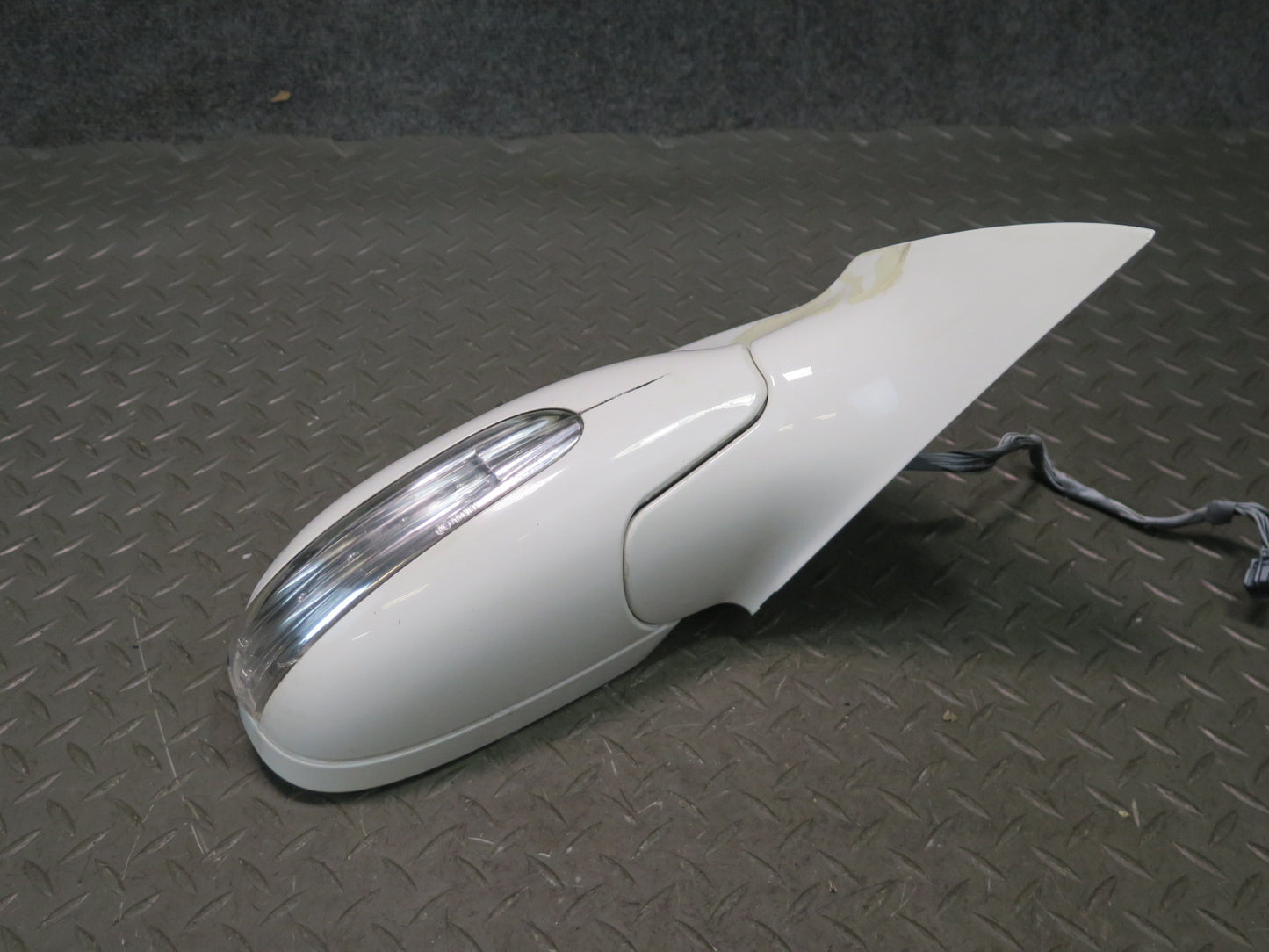 03-08 Mercedes R230 Sl-class Right Side View Power Heat Memory Mirror White OEM