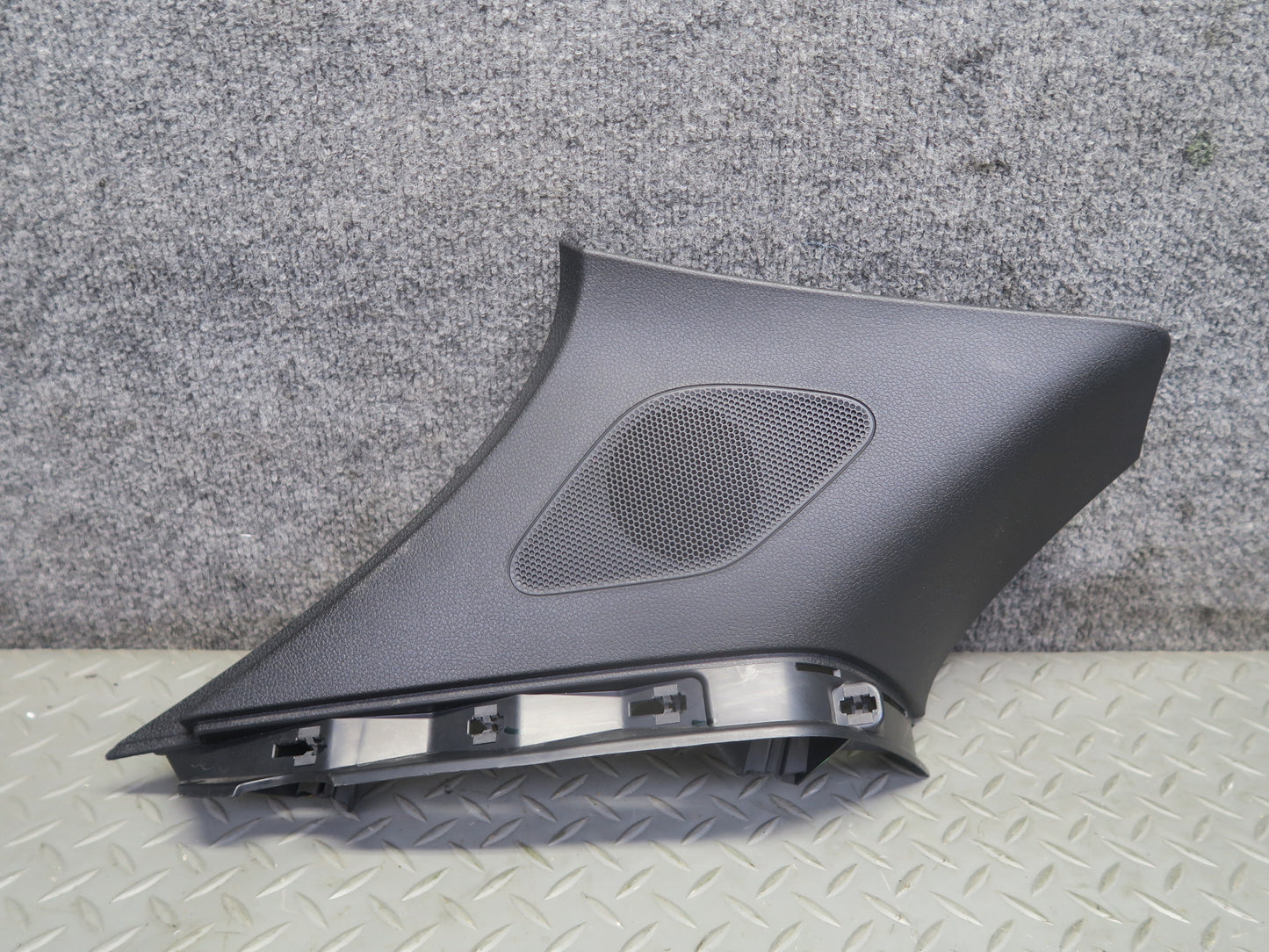 2015-2026 Porsche Macan Rear Interior D Pillar Trim Cover Panel Black Set of 2