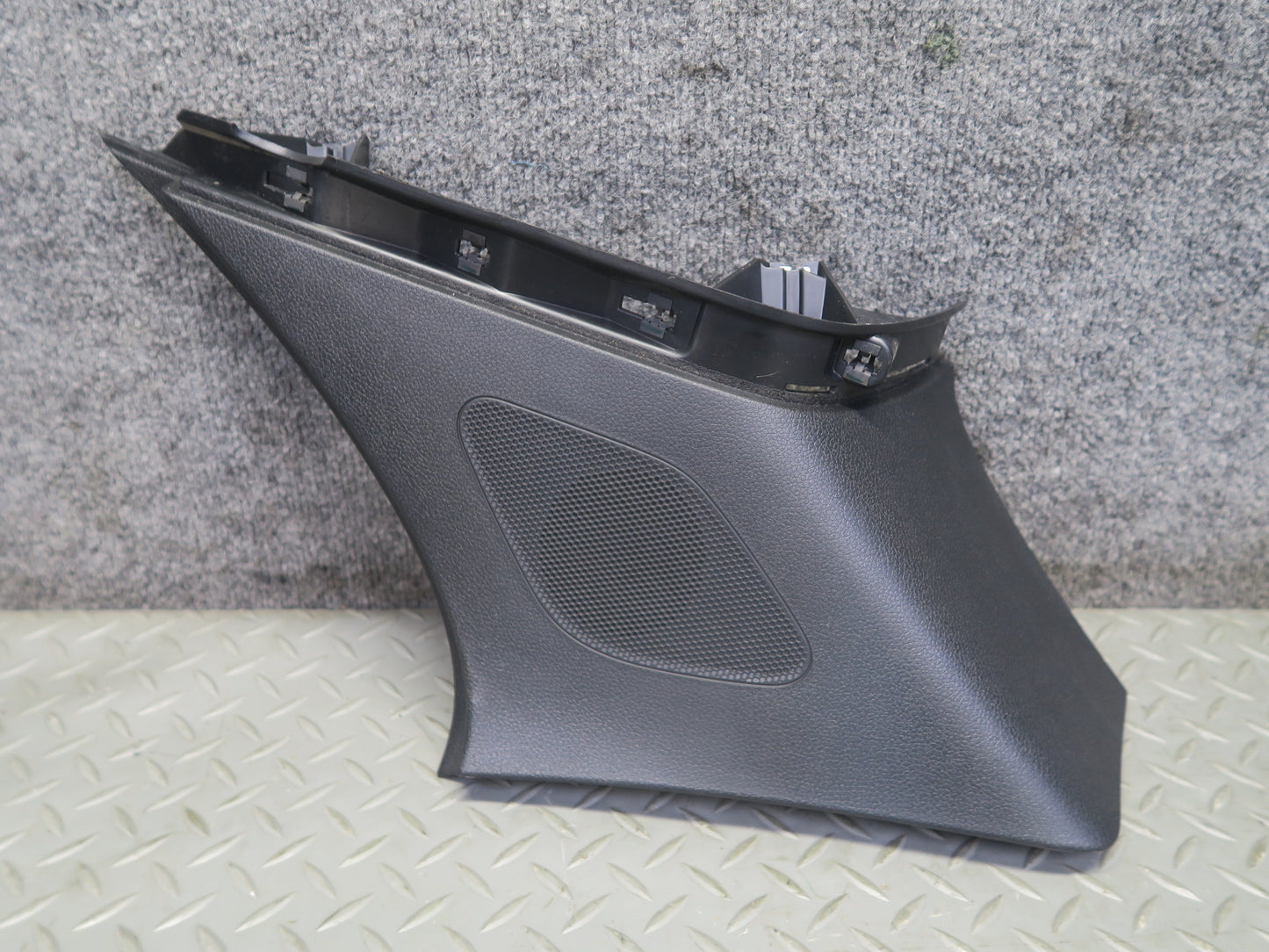 2015-2026 Porsche Macan Rear Interior D Pillar Trim Cover Panel Black Set of 2