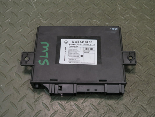 07-08 Mercedes R230 Sl-class Keyless GO Entry Control Module 2305453432 OEM