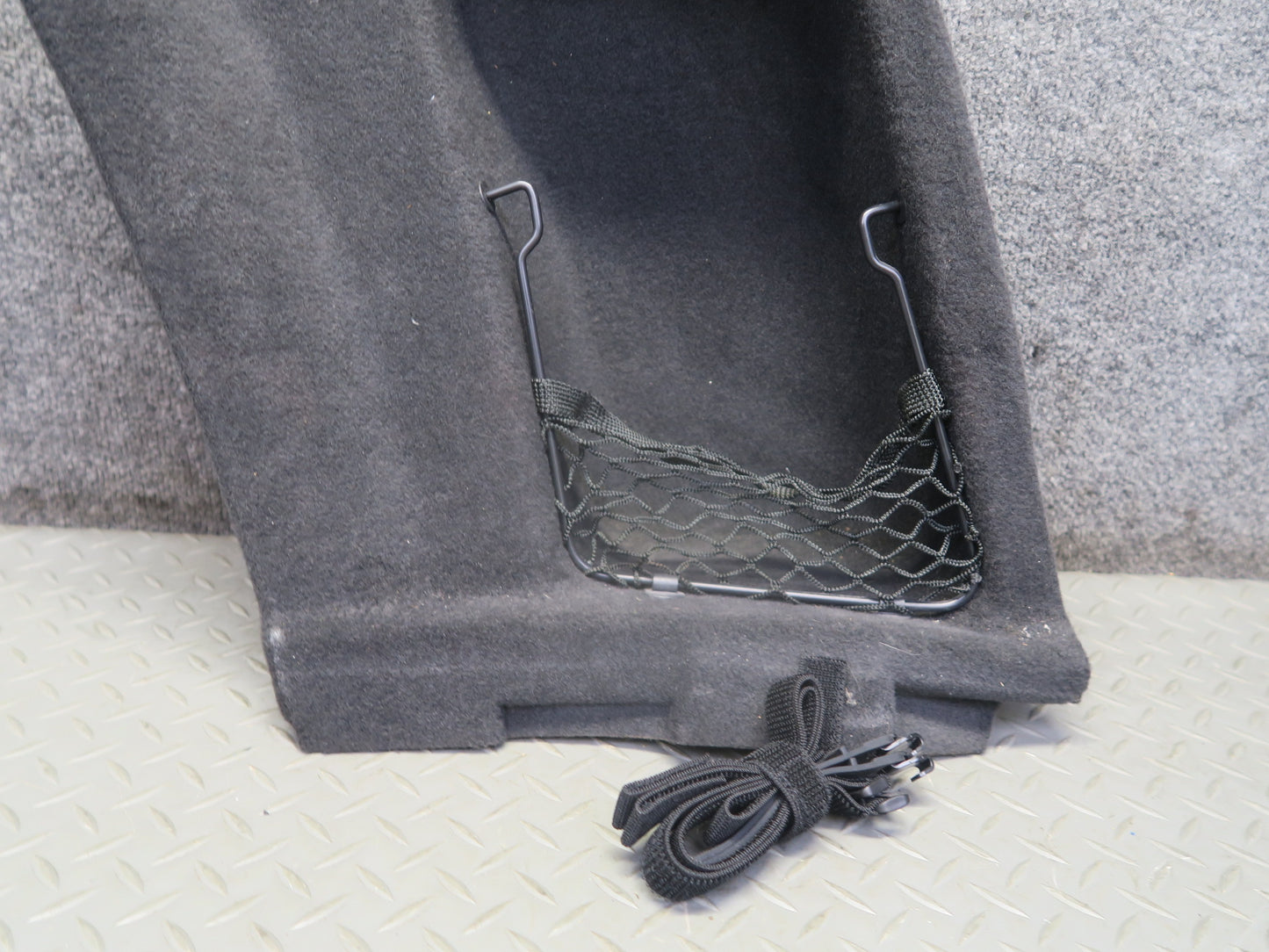 2015-2026 Porsche Macan Rear Right Trunk Storage Pocket Trim Black