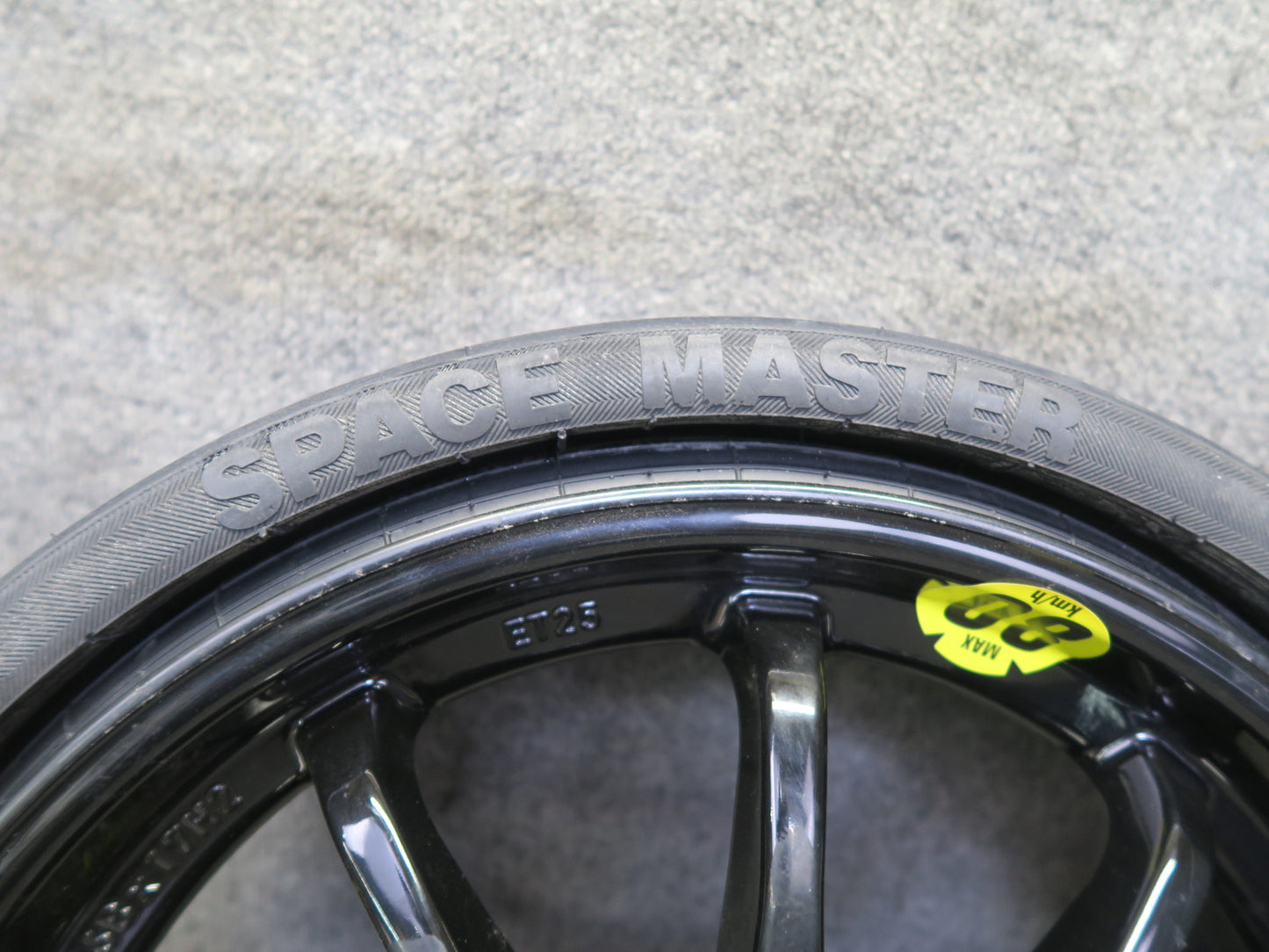03-12 Mercedes R230 SL550 Spare Tire R17 17" Wheel Rim 17x6B ET25 185/60 OEM