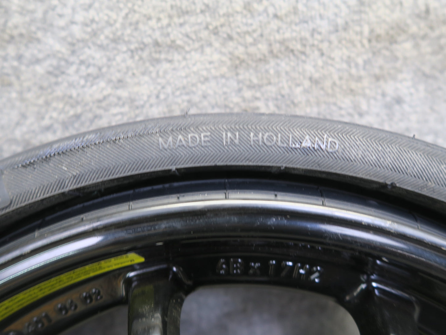 03-12 Mercedes R230 SL550 Spare Tire R17 17" Wheel Rim 17x6B ET25 185/60 OEM
