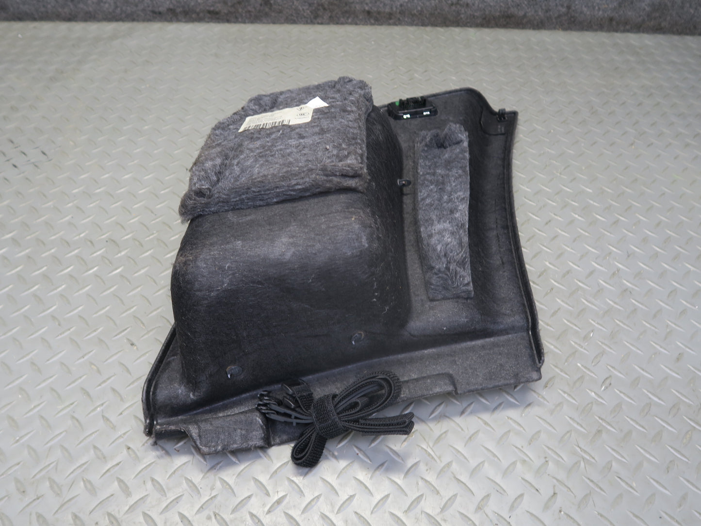 2015-2026 Porsche Macan Rear Right Trunk Storage Pocket Trim Black