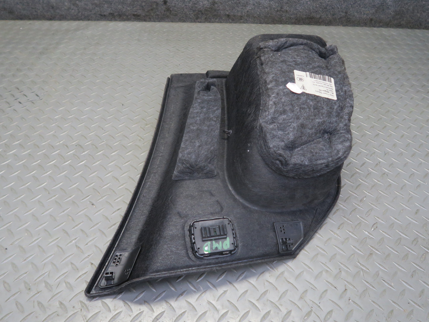 2015-2026 Porsche Macan Rear Right Trunk Storage Pocket Trim Black