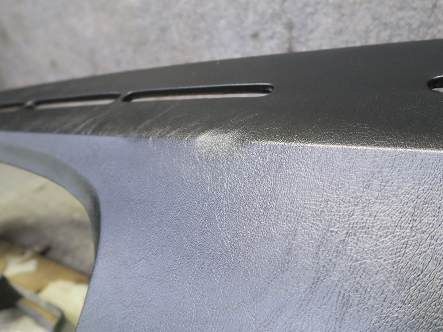 1984-1989 Porsche 928 Front Dashboard Dash Trim Panel Cover Black 59K Miles