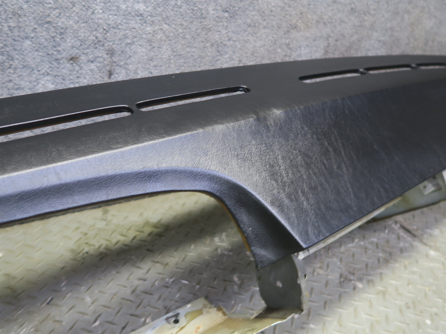 1984-1989 Porsche 928 Front Dashboard Dash Trim Panel Cover Black 59K Miles