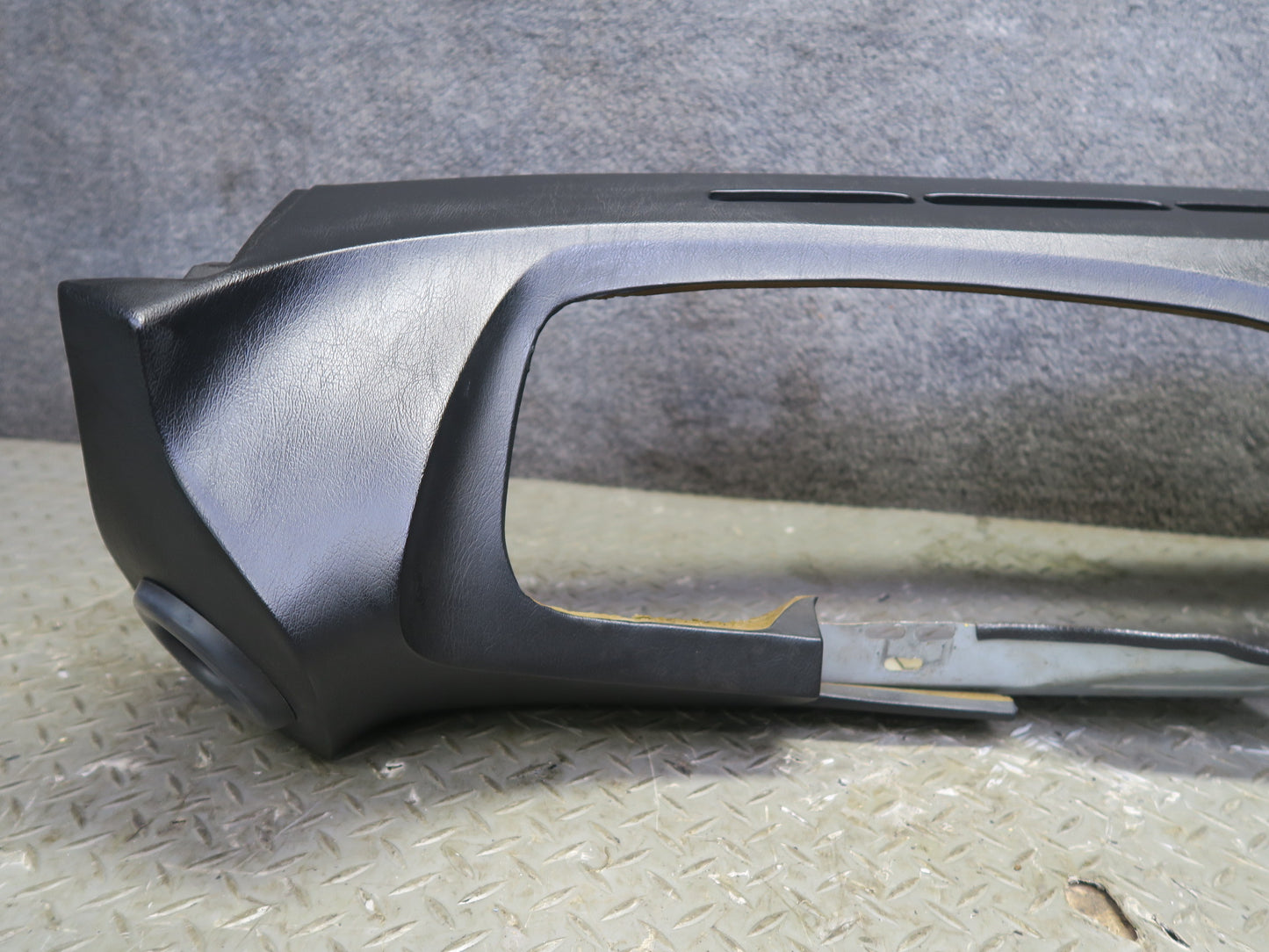 1984-1989 Porsche 928 Front Dashboard Dash Trim Panel Cover Black 59K Miles