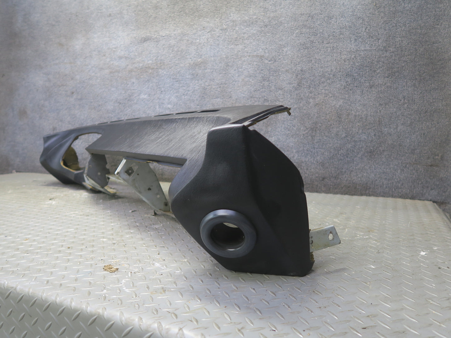 1984-1989 Porsche 928 Front Dashboard Dash Trim Panel Cover Black 59K Miles