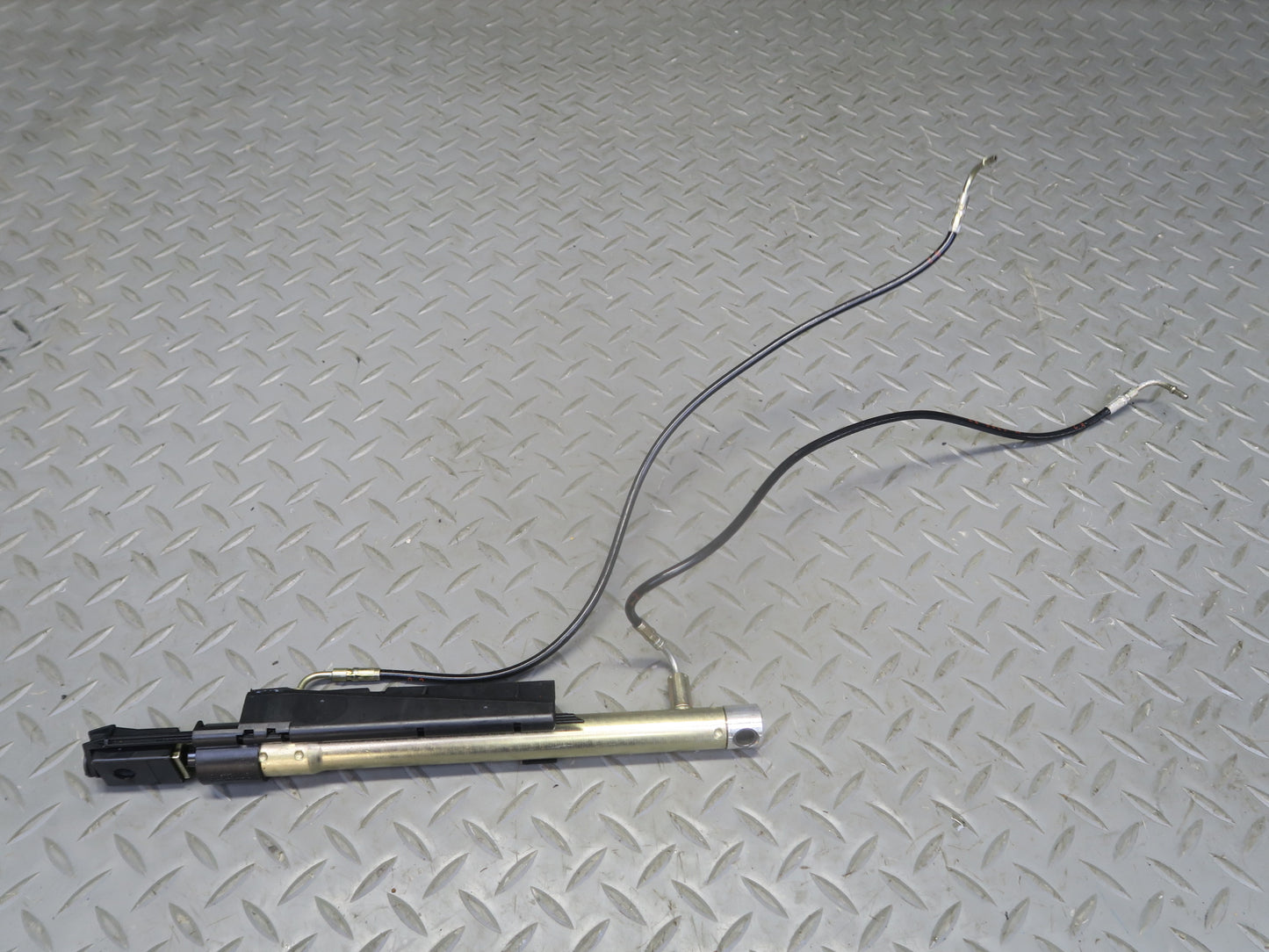 03-12 Mercedes R230 SL Convertible Left Trunk Lid Drive Cylinder Support OEM