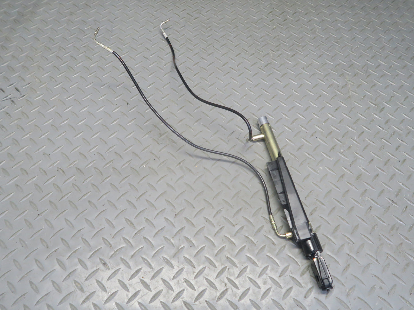 03-12 Mercedes R230 SL Convertible Left Trunk Lid Drive Cylinder Support OEM